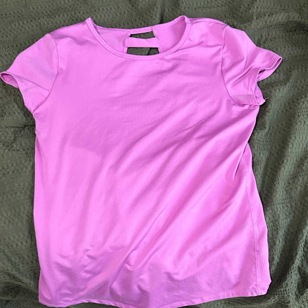 All in Motion Bright Pink Short Sleeve Tee